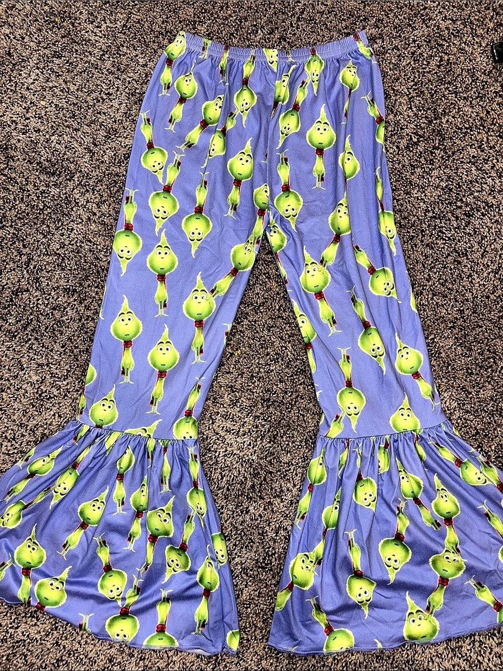 Grinch Bell Bottoms